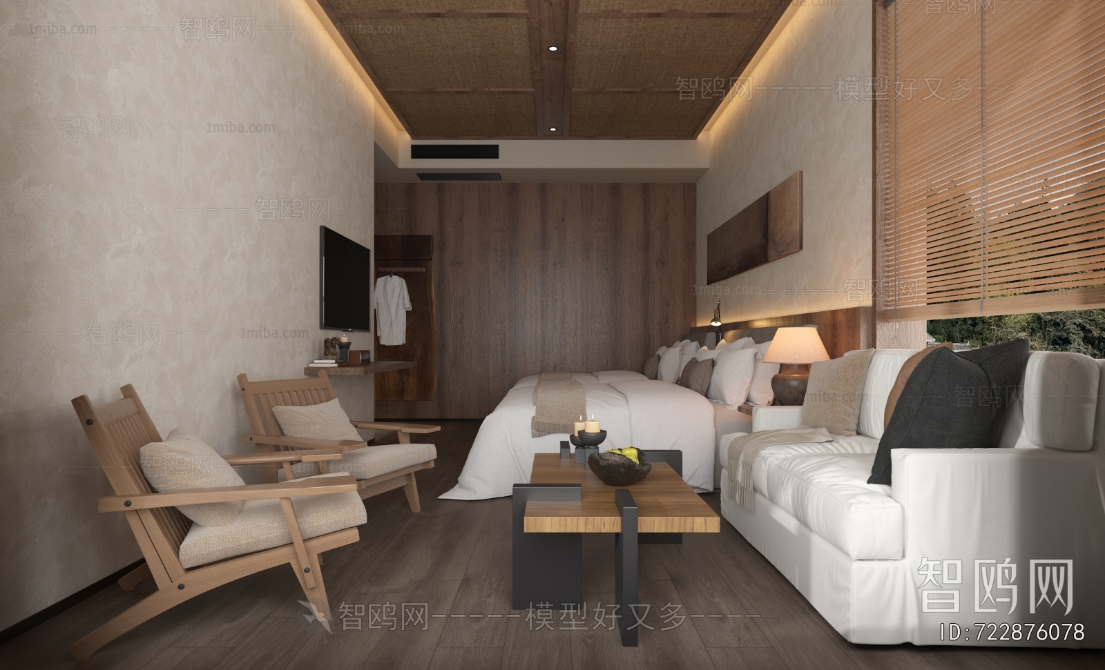 Wabi-sabi Style Residential Hostel