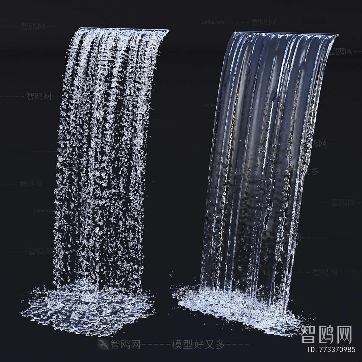 Modern Rockery Waterscape