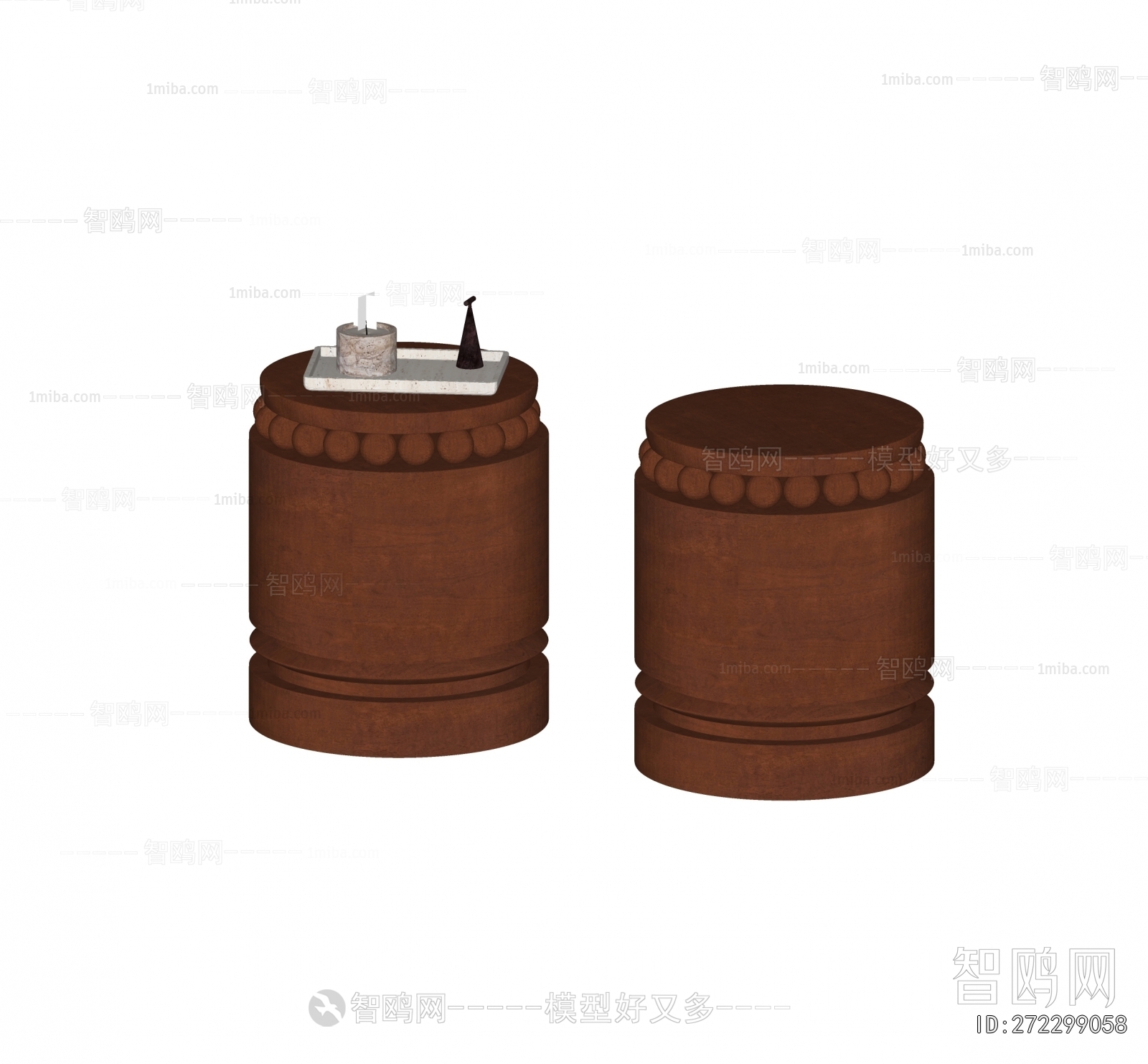 Wabi-sabi Style Side Table/corner Table