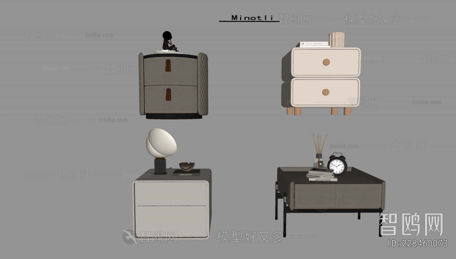 Modern Bedside Cupboard