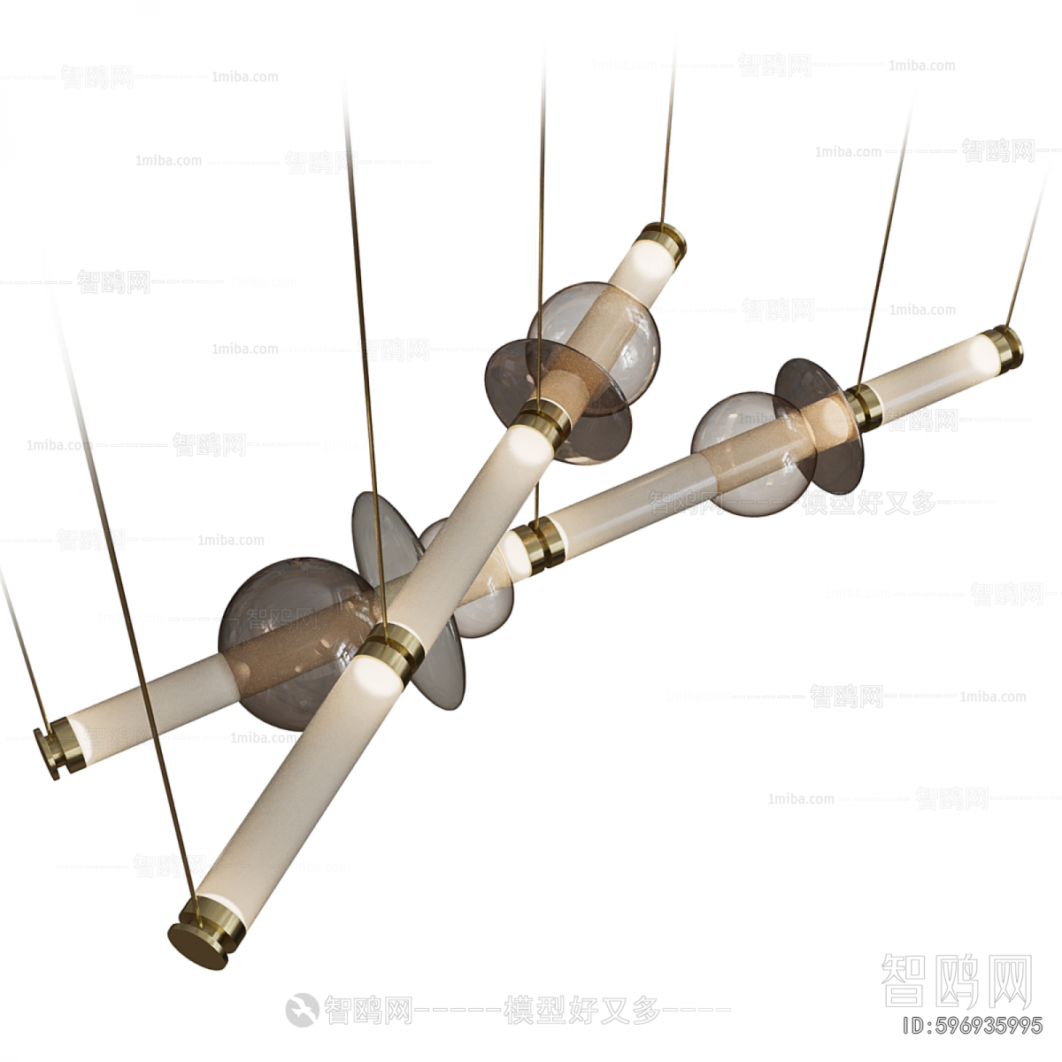 Modern Long Chandelier