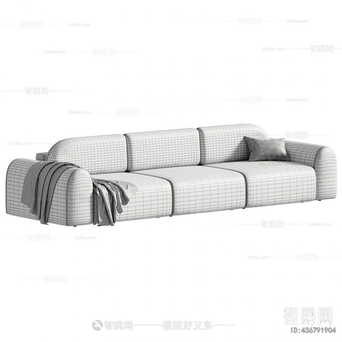 Modern Three-seat Sofa