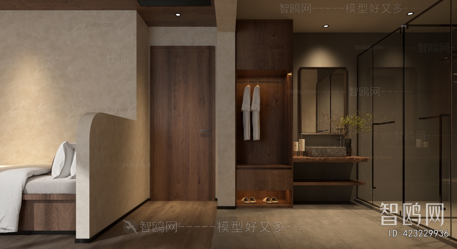 Wabi-sabi Style Residential Hostel