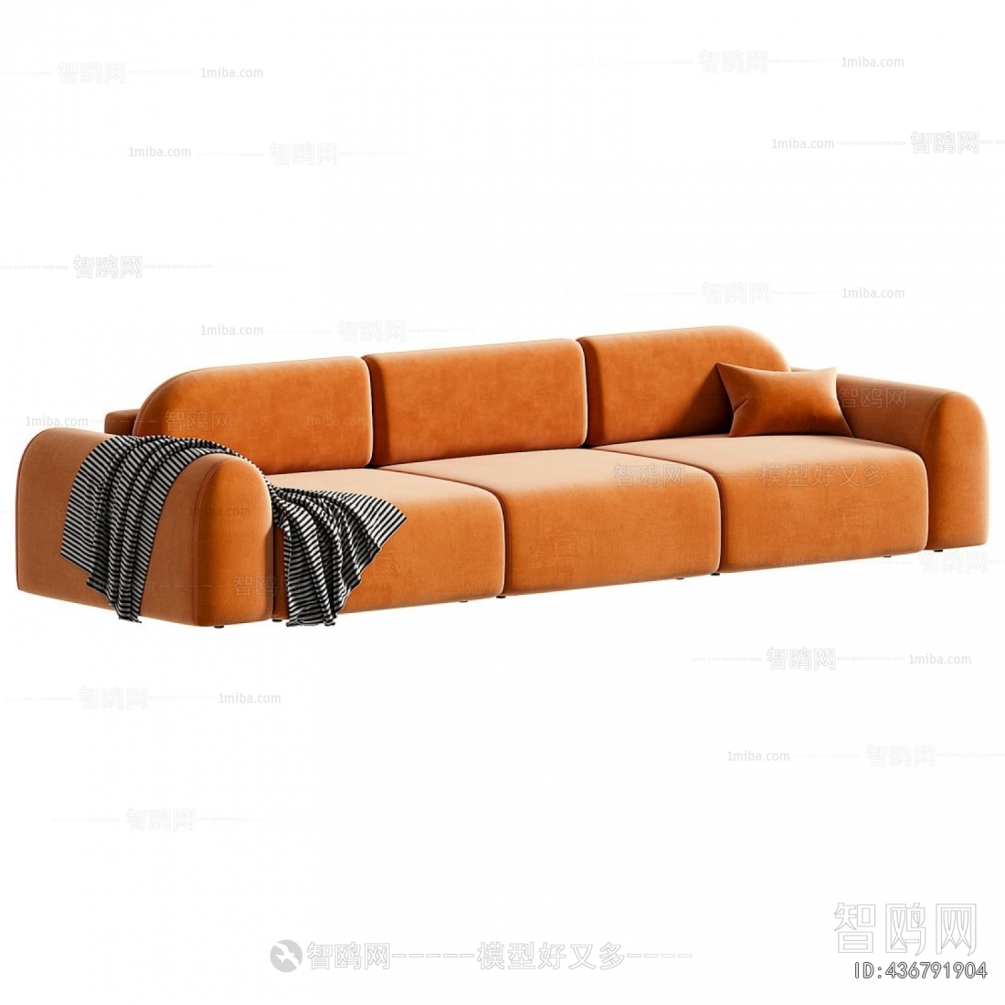 Modern Three-seat Sofa