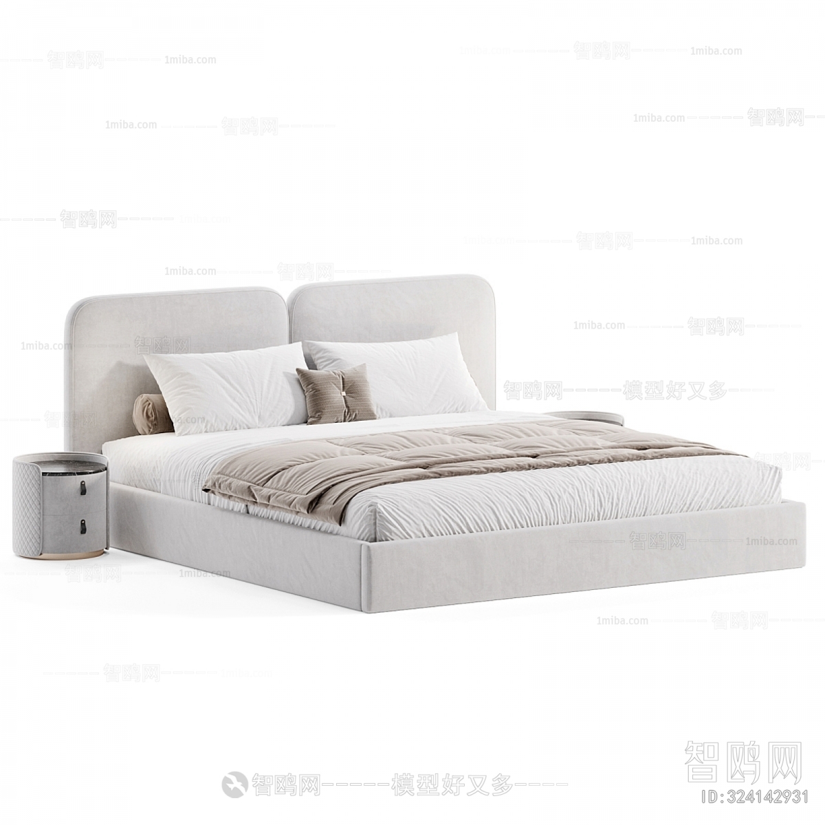 Modern Double Bed
