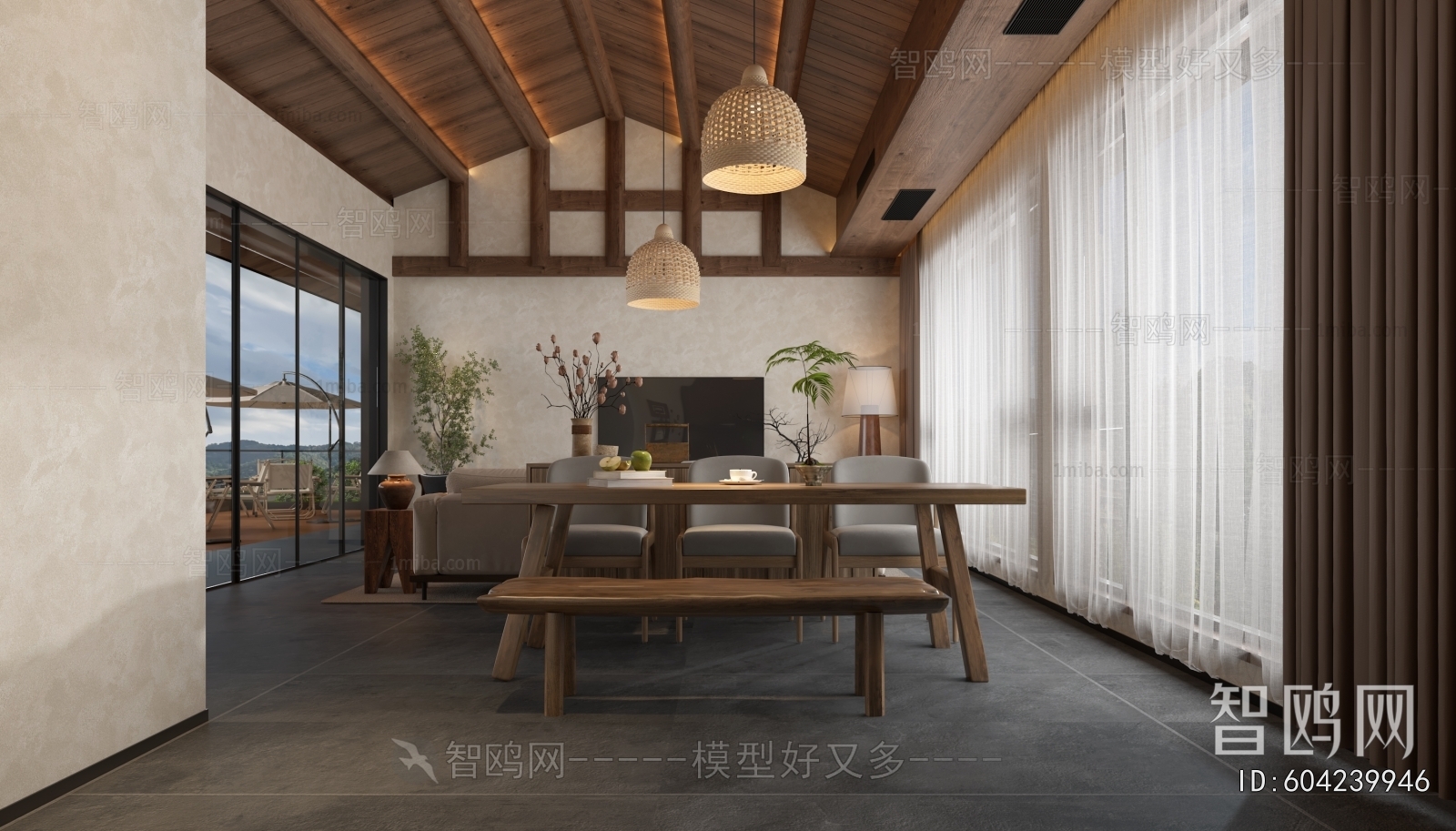 Wabi-sabi Style Residential Hostel