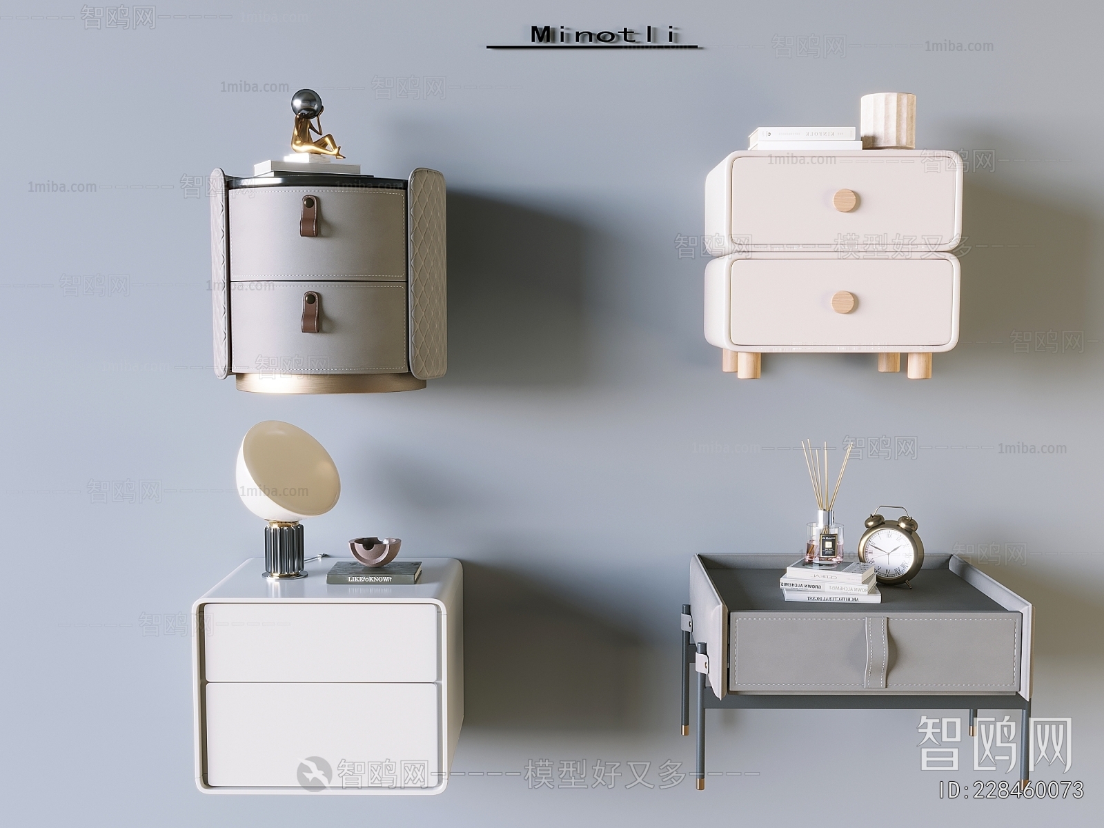 Modern Bedside Cupboard