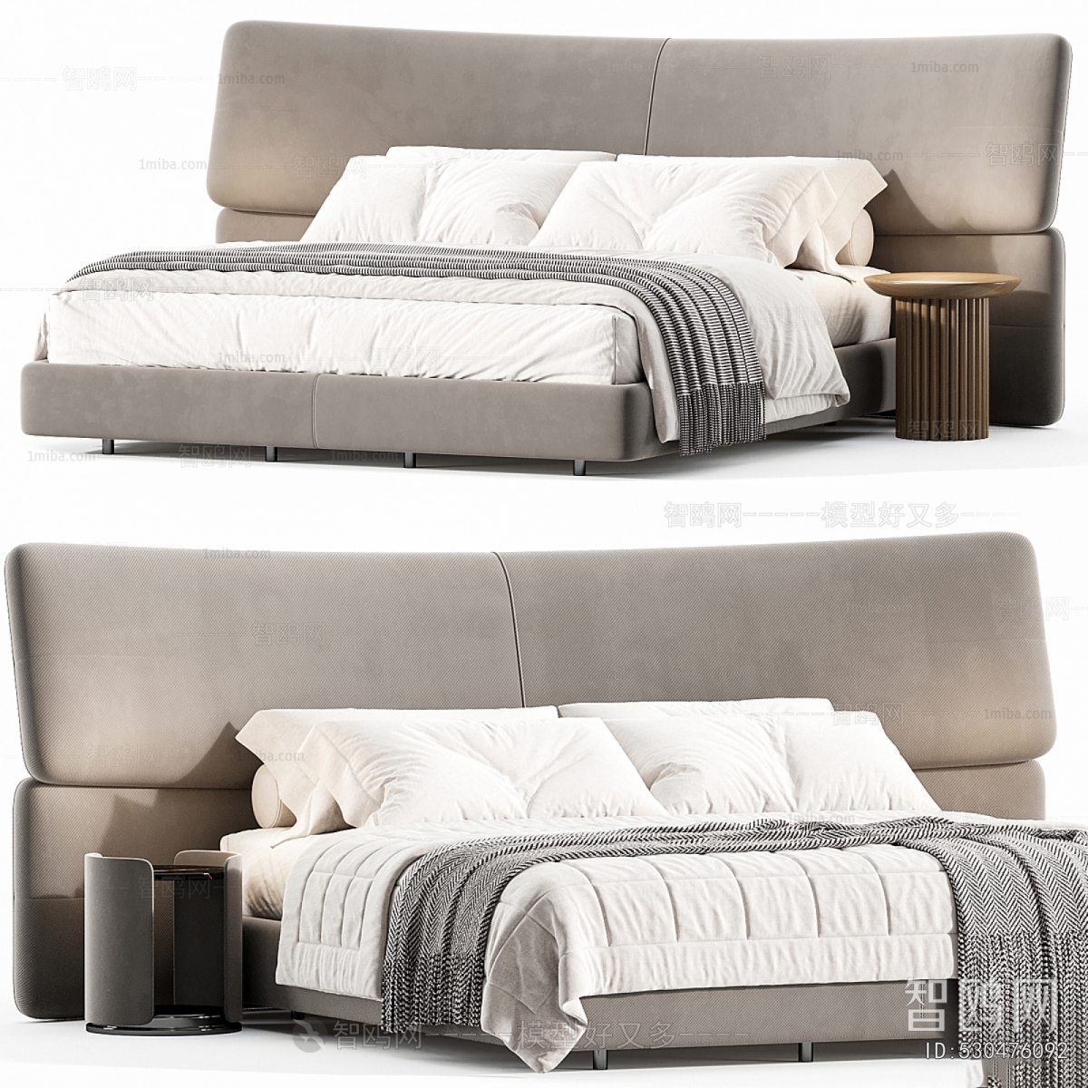 Modern Double Bed