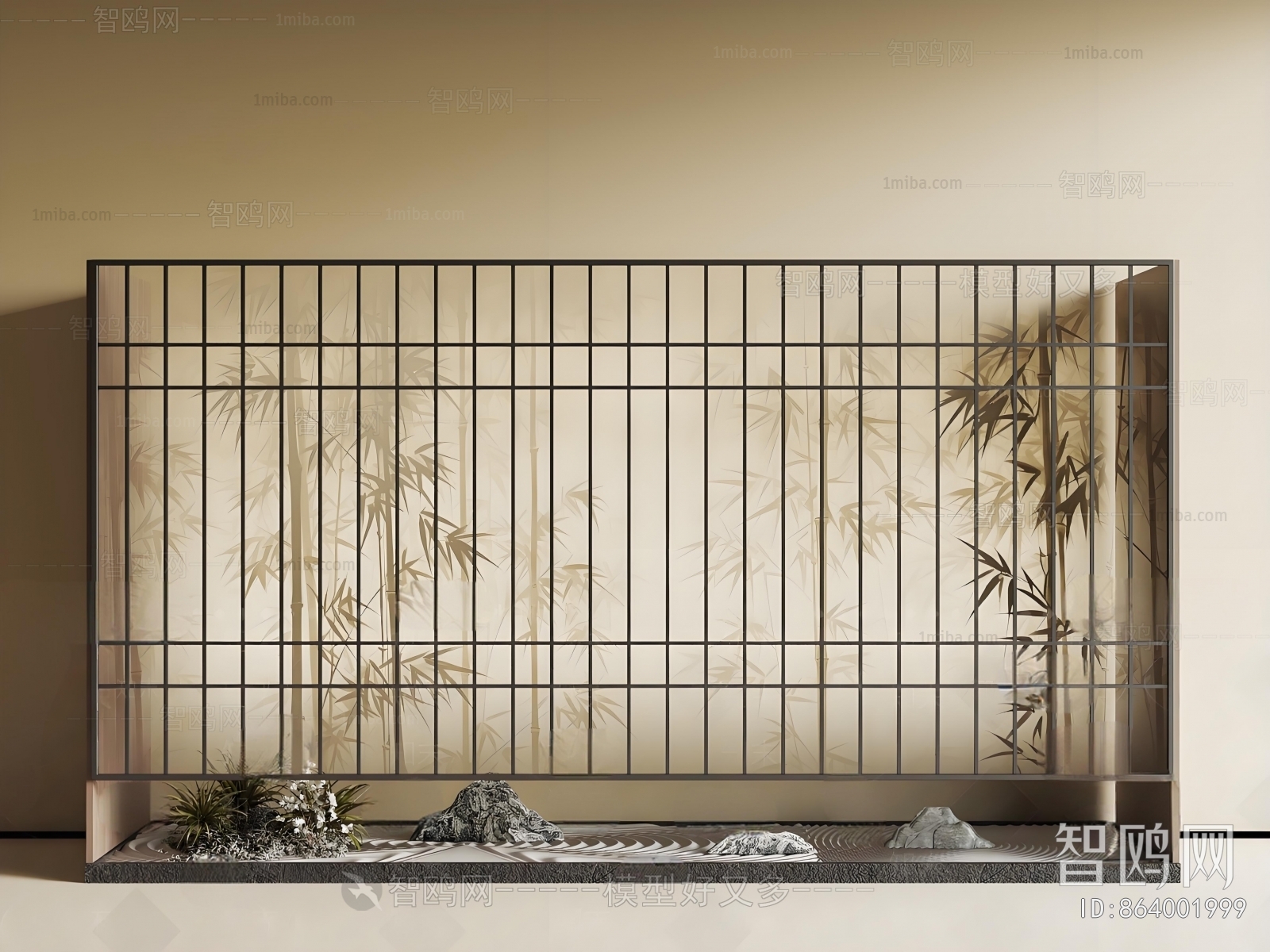 New Chinese Style Plant Landscaping