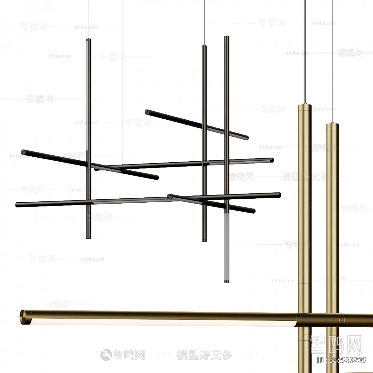 Modern Long Chandelier