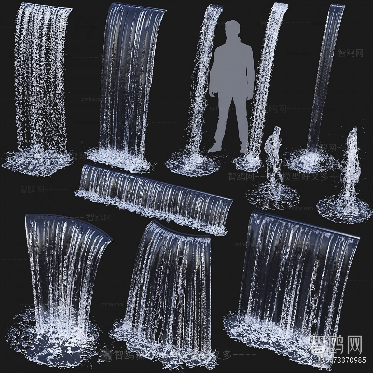 Modern Rockery Waterscape