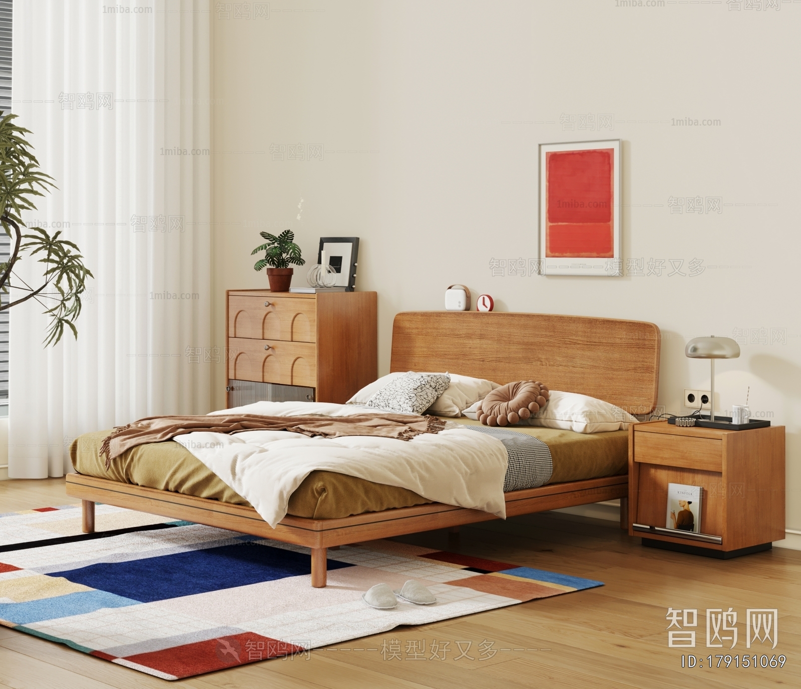 Modern Double Bed
