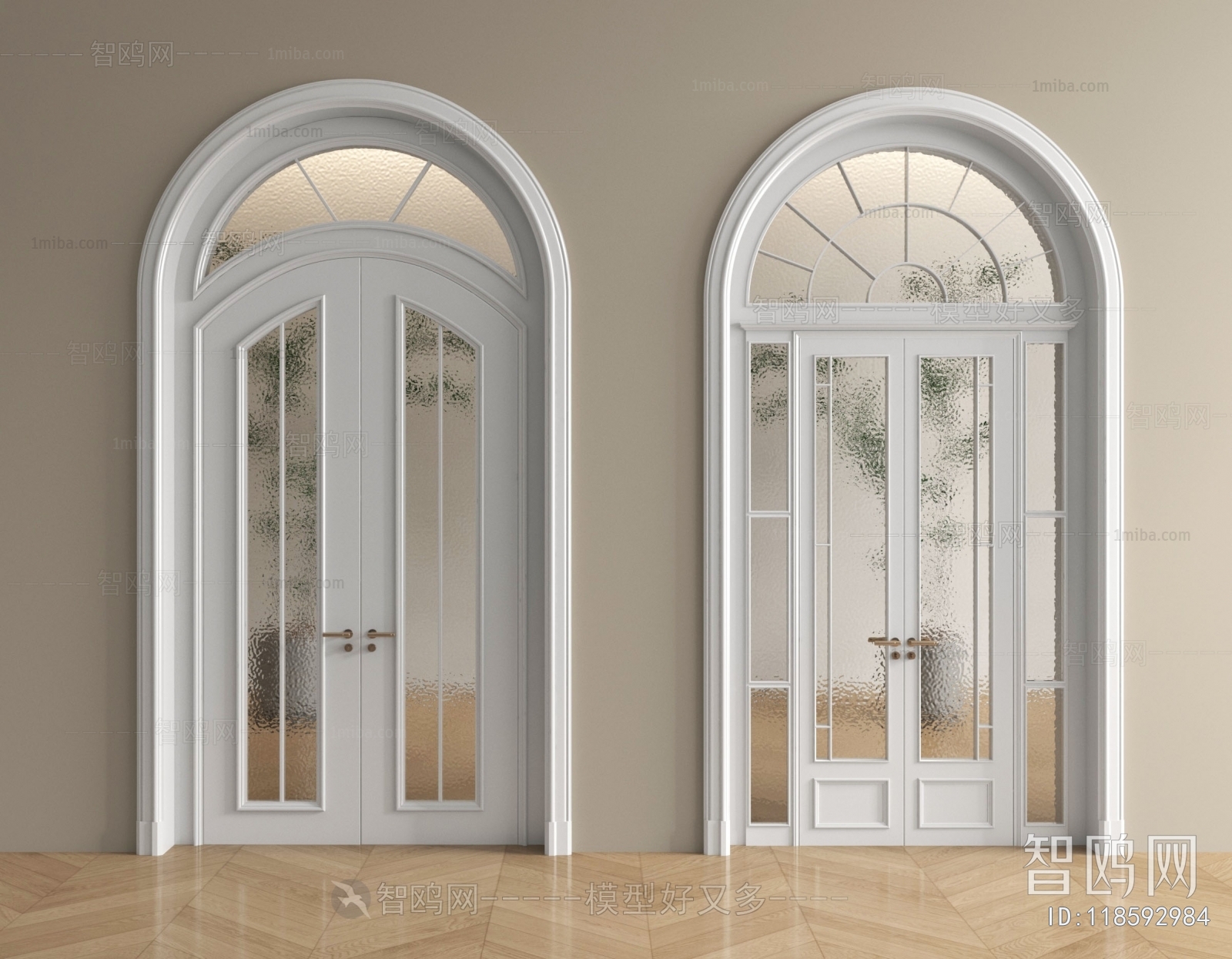 French Style Double Door