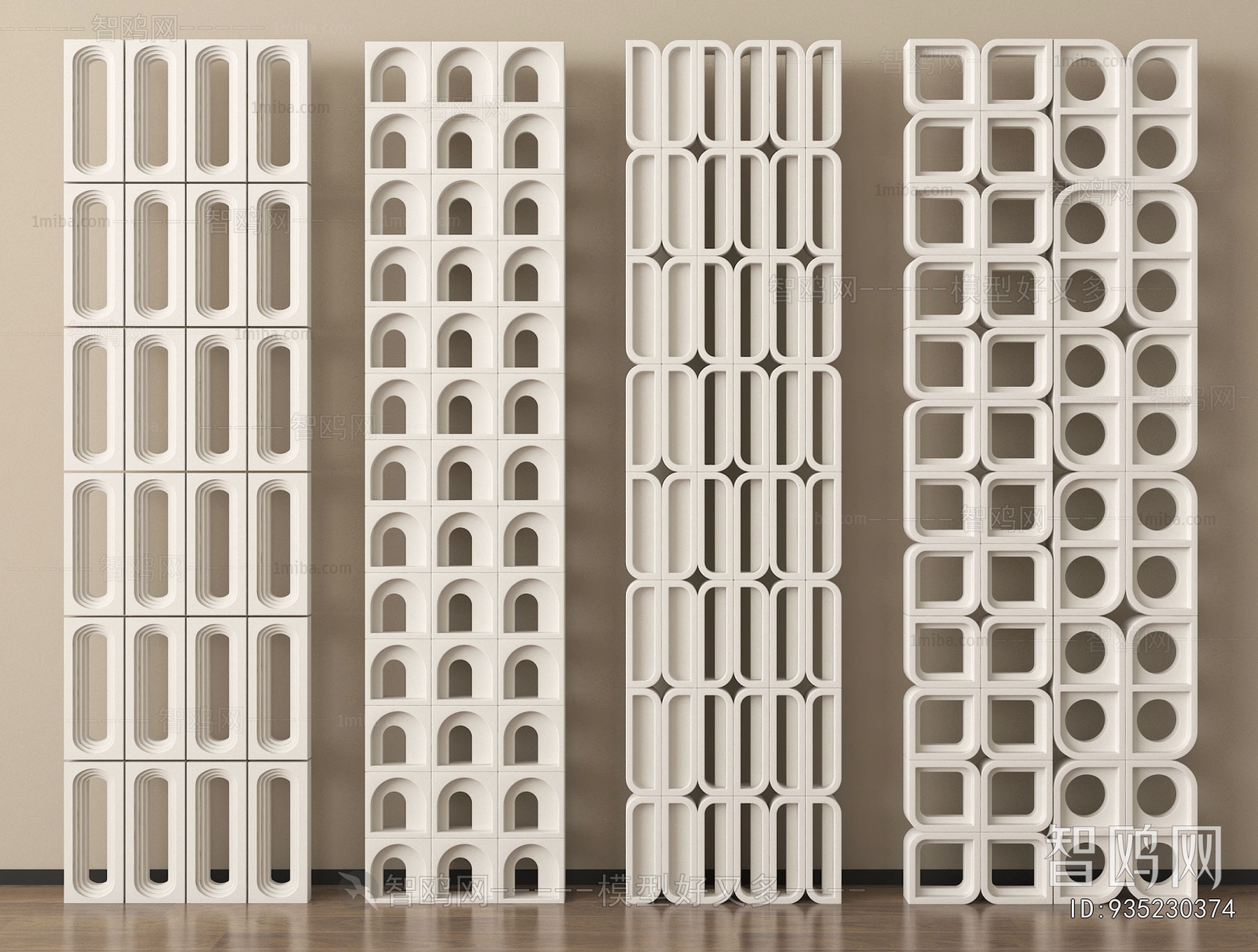 Modern Cement Brick Screen Partition