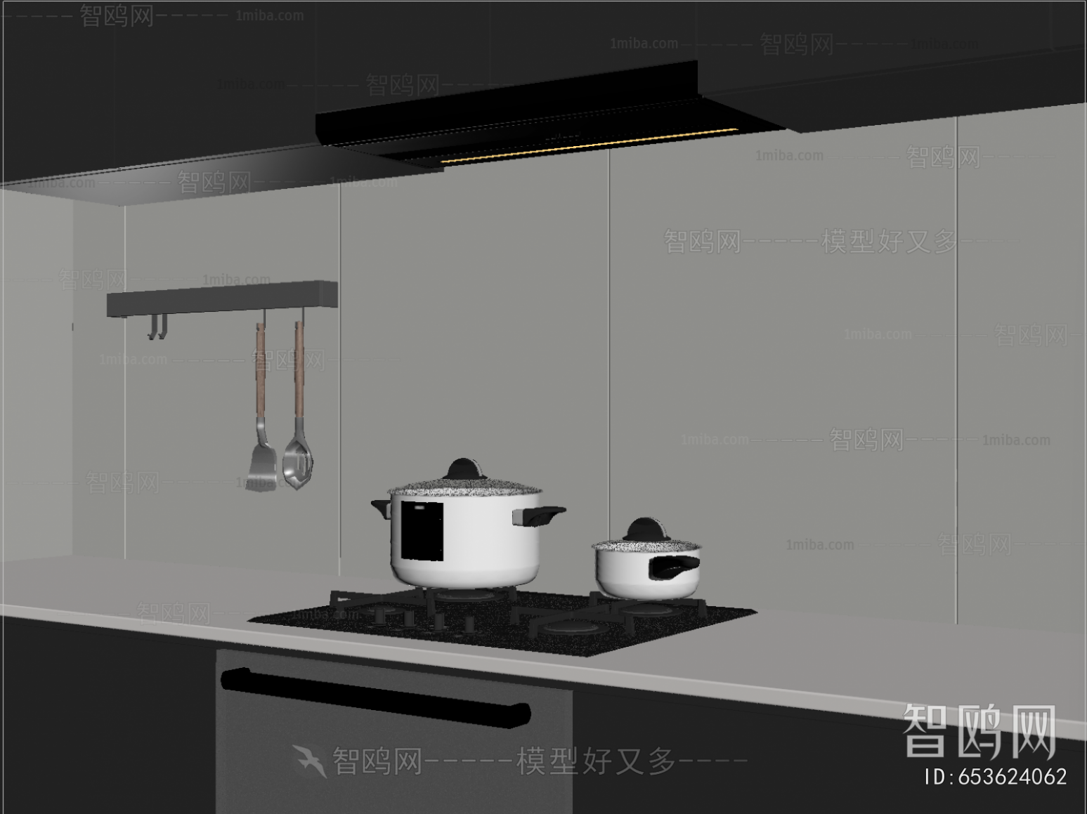 Modern Kitchen Electric Gas Range