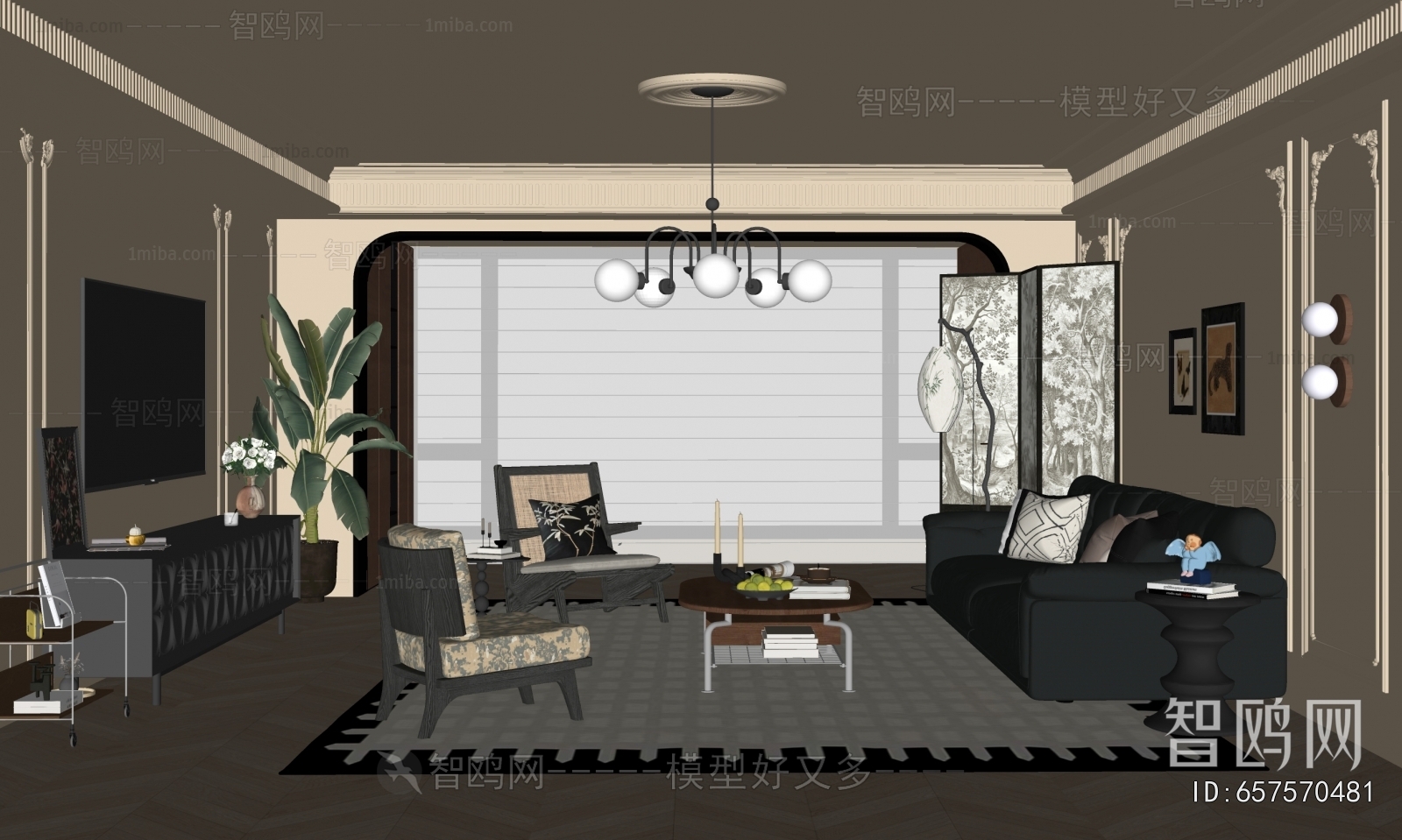 French Style A Living Room