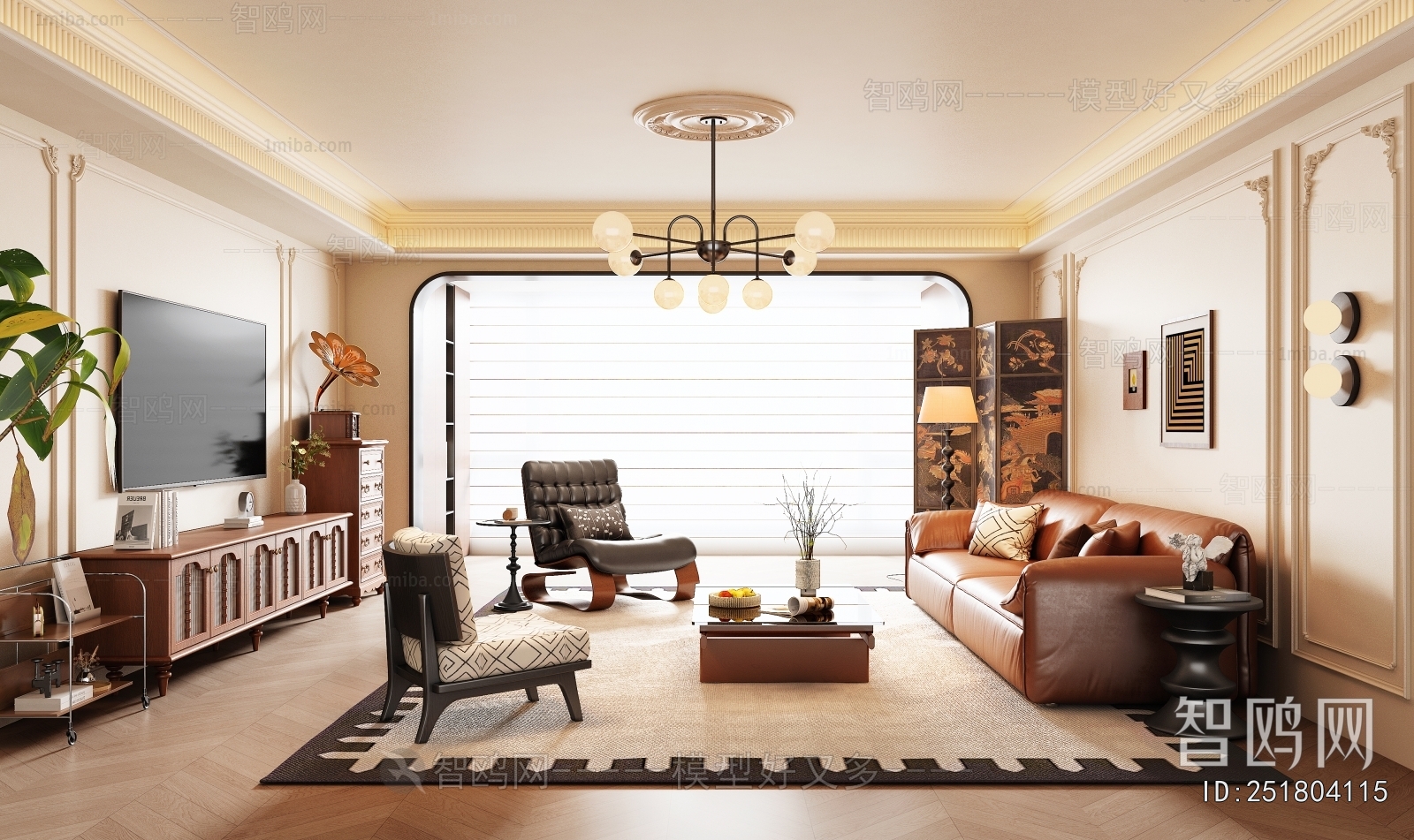 French Style A Living Room