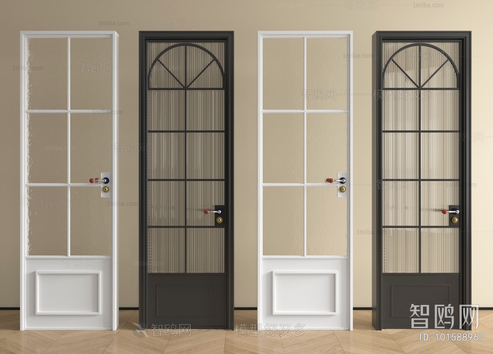 French Style Single Door