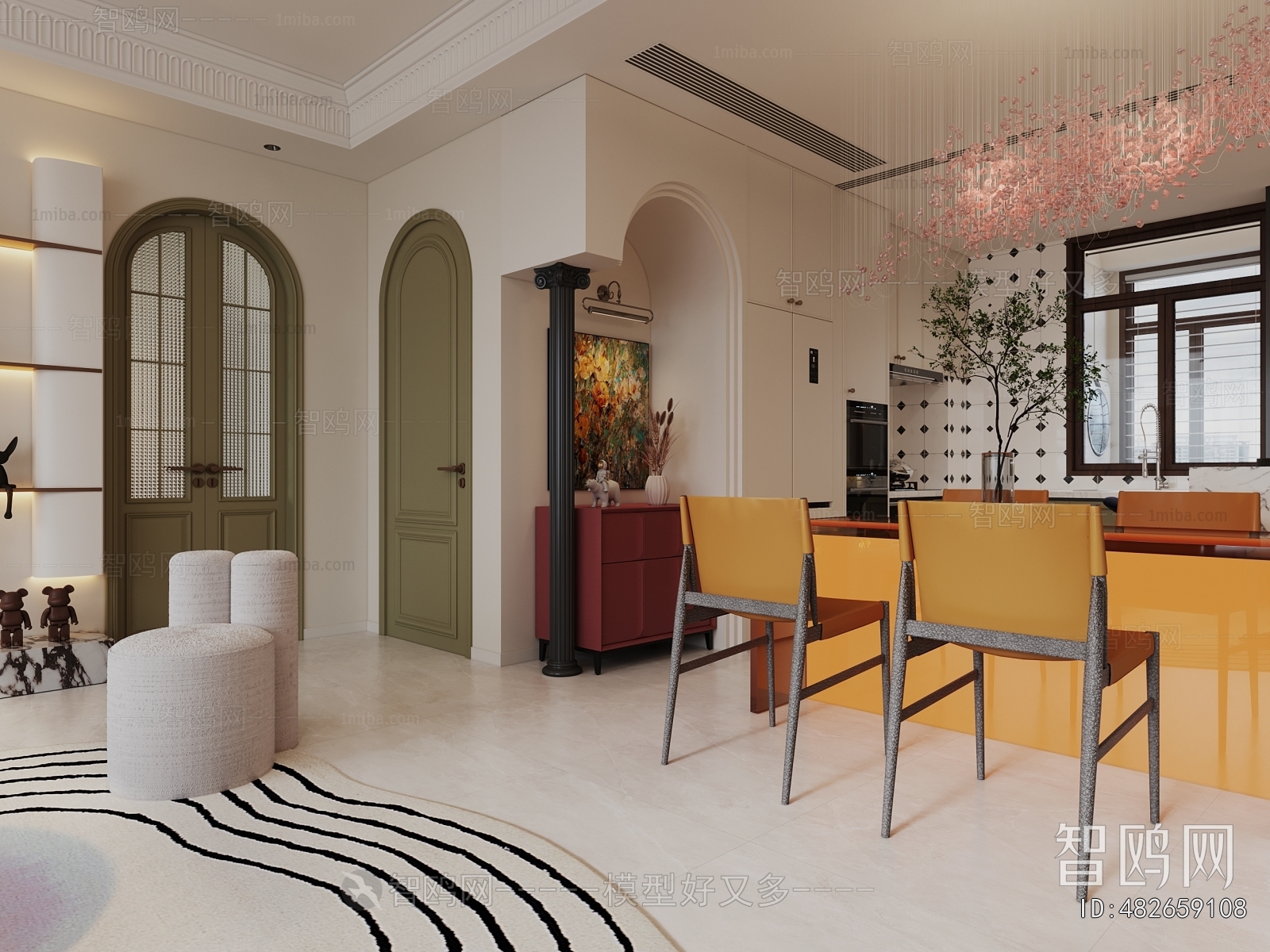 French Style A Living Room