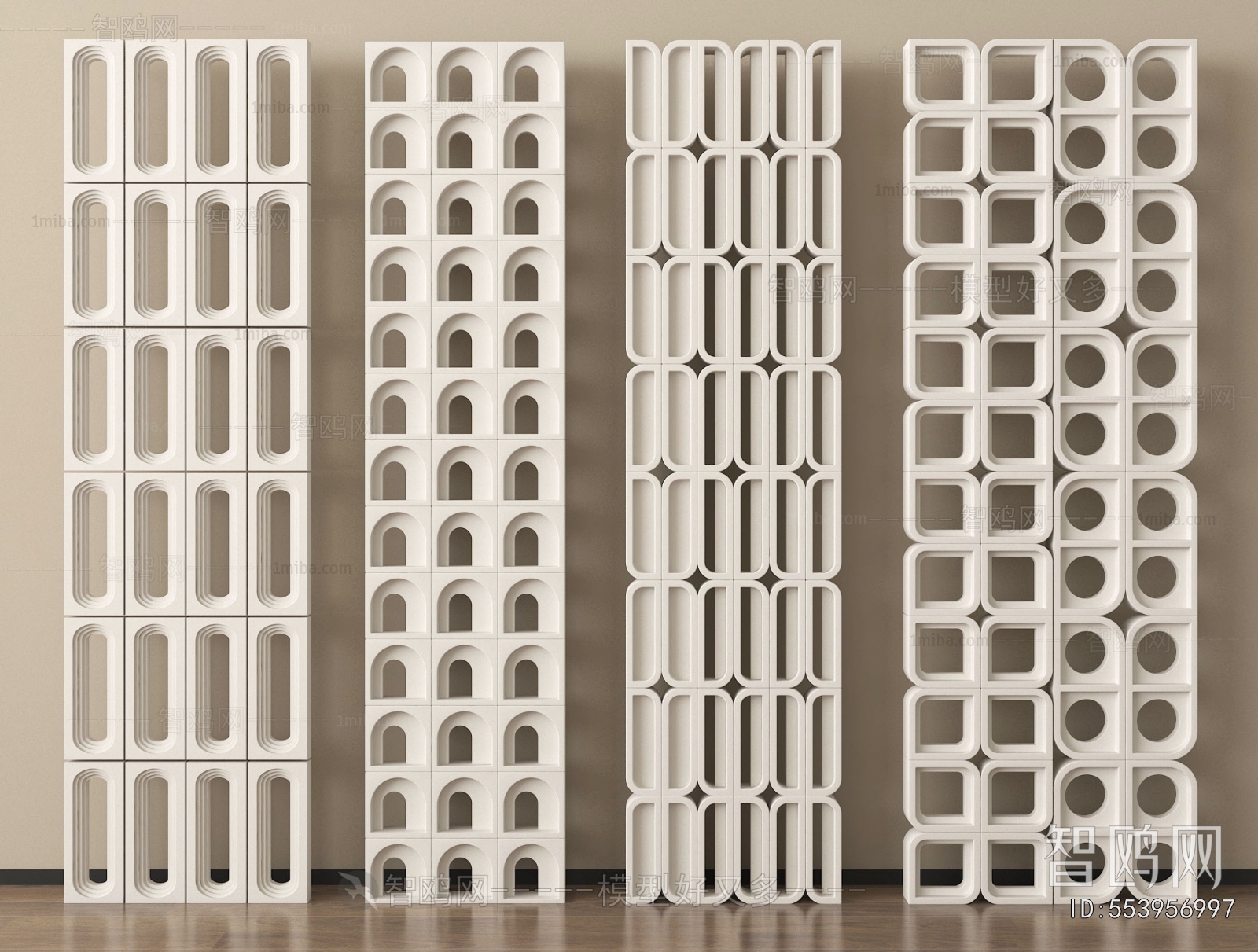 Modern Cement Brick Screen Partition