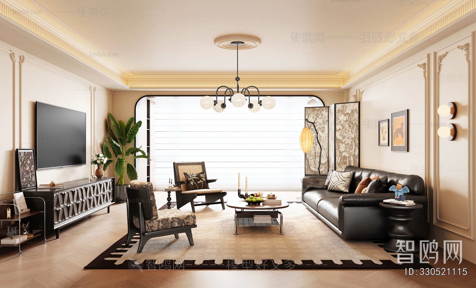 French Style A Living Room