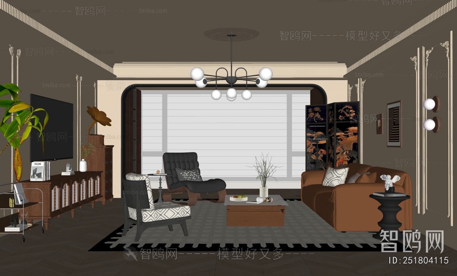 French Style A Living Room