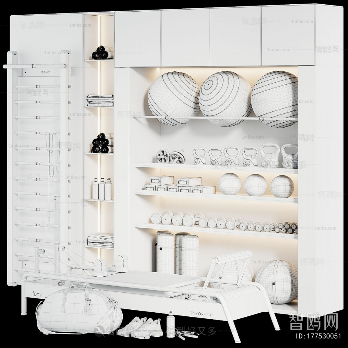 Modern Fitness Equipment