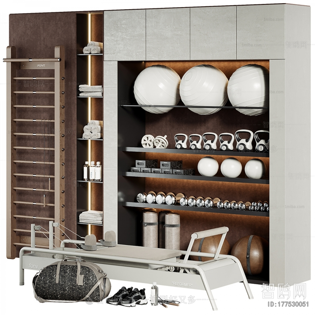 Modern Fitness Equipment