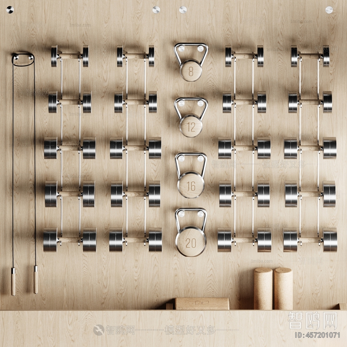 Modern Fitness Equipment