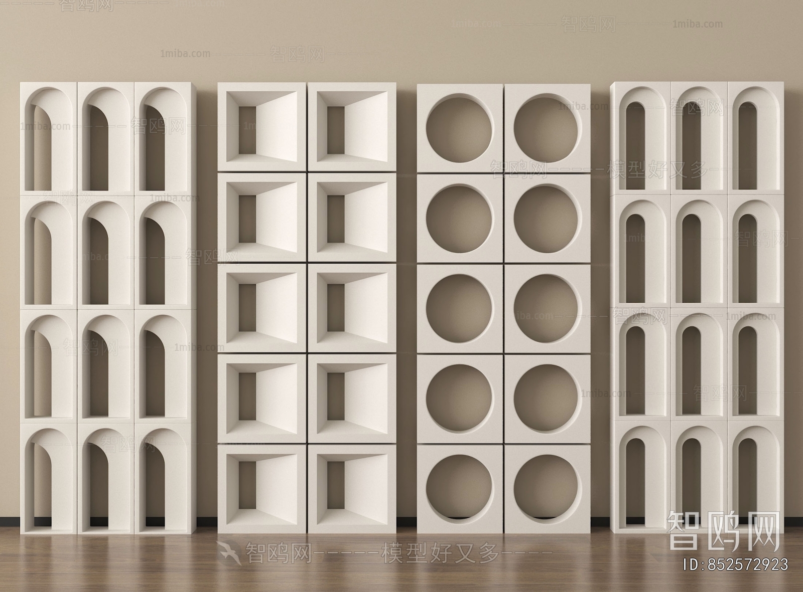 Modern Cement Brick Screen Partition