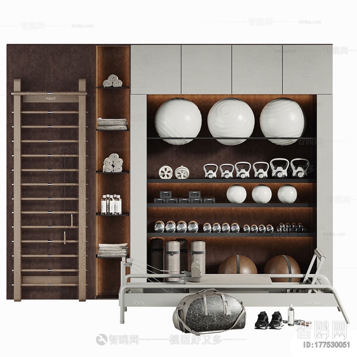 Modern Fitness Equipment