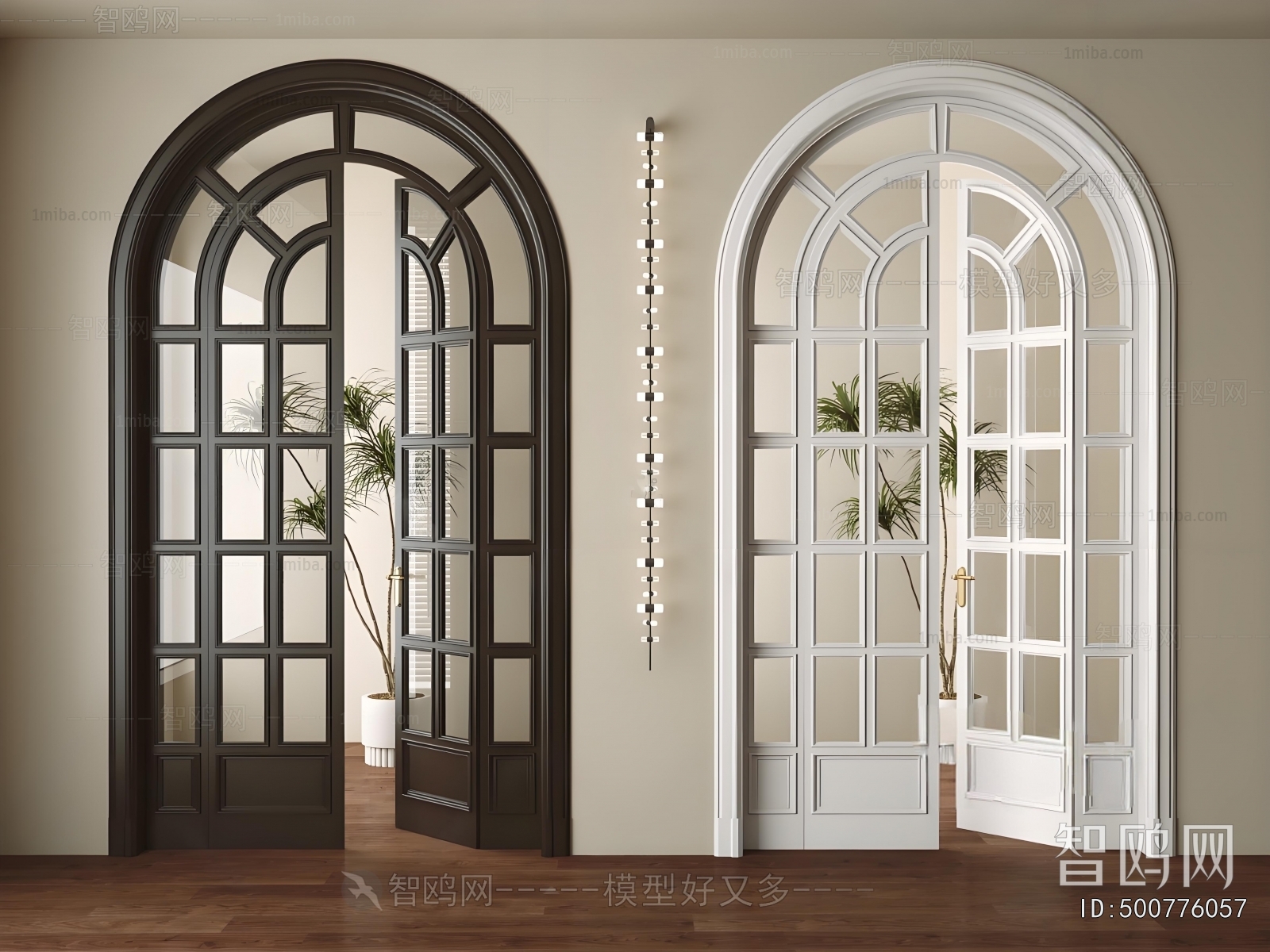 French Style Double Door