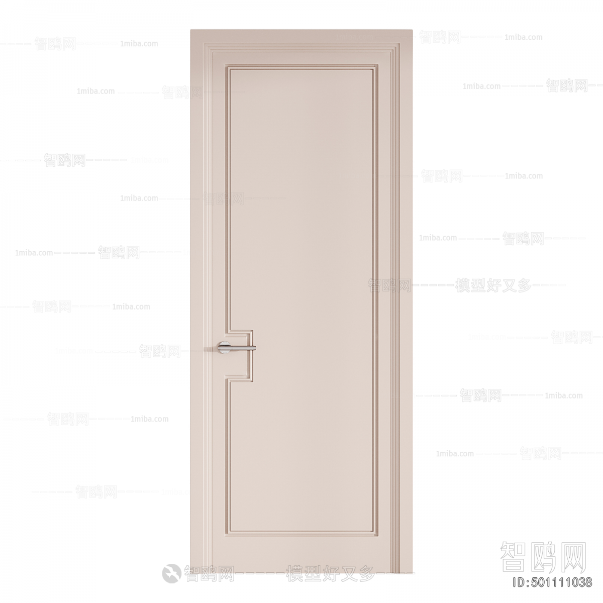 Simple European Style Single Door