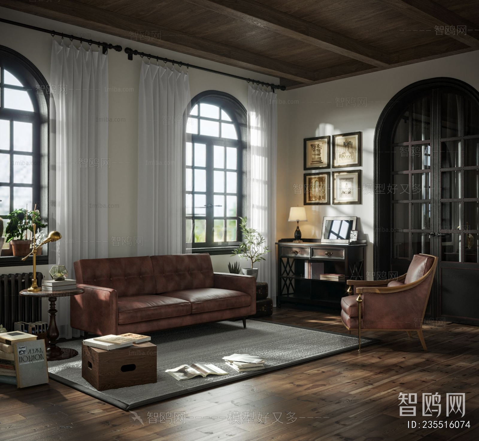 American Style A Living Room