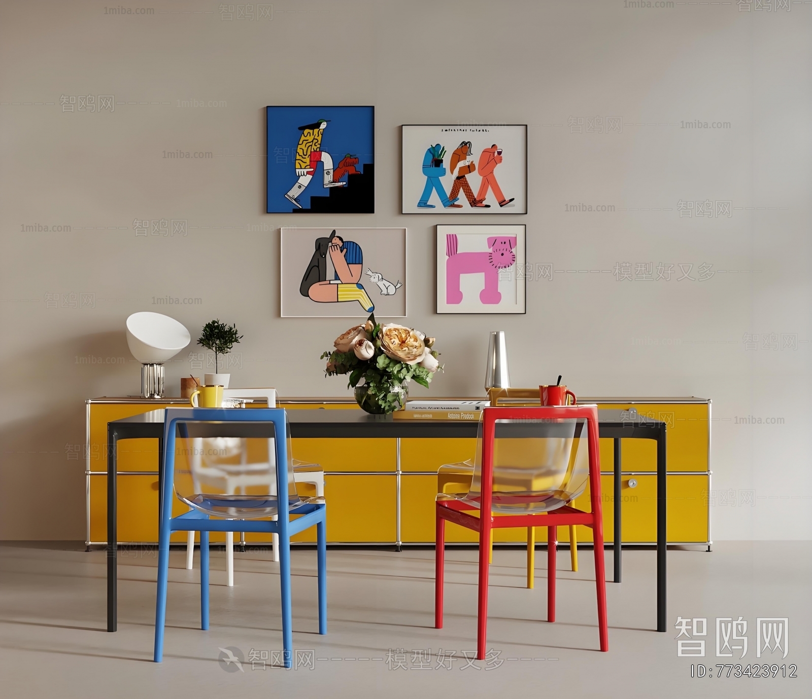 Modern Dining Table And Chairs