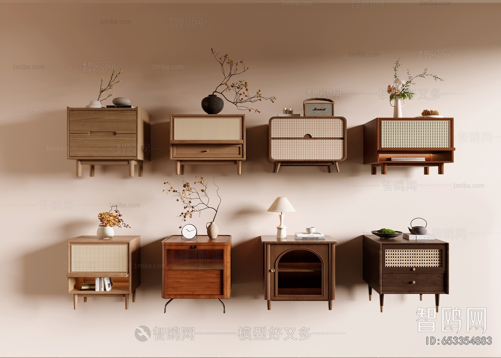 Modern Bedside Cupboard