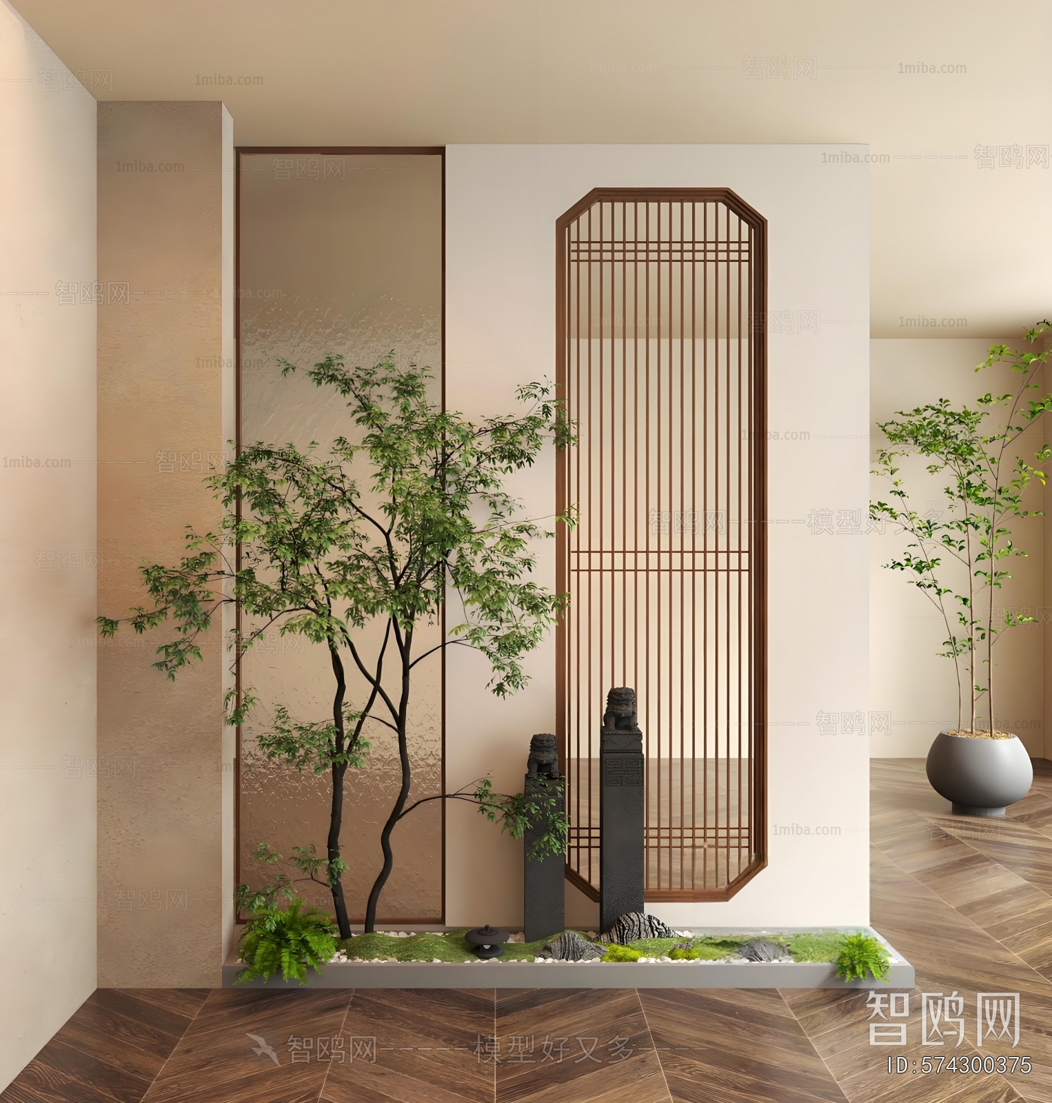 New Chinese Style Hallway