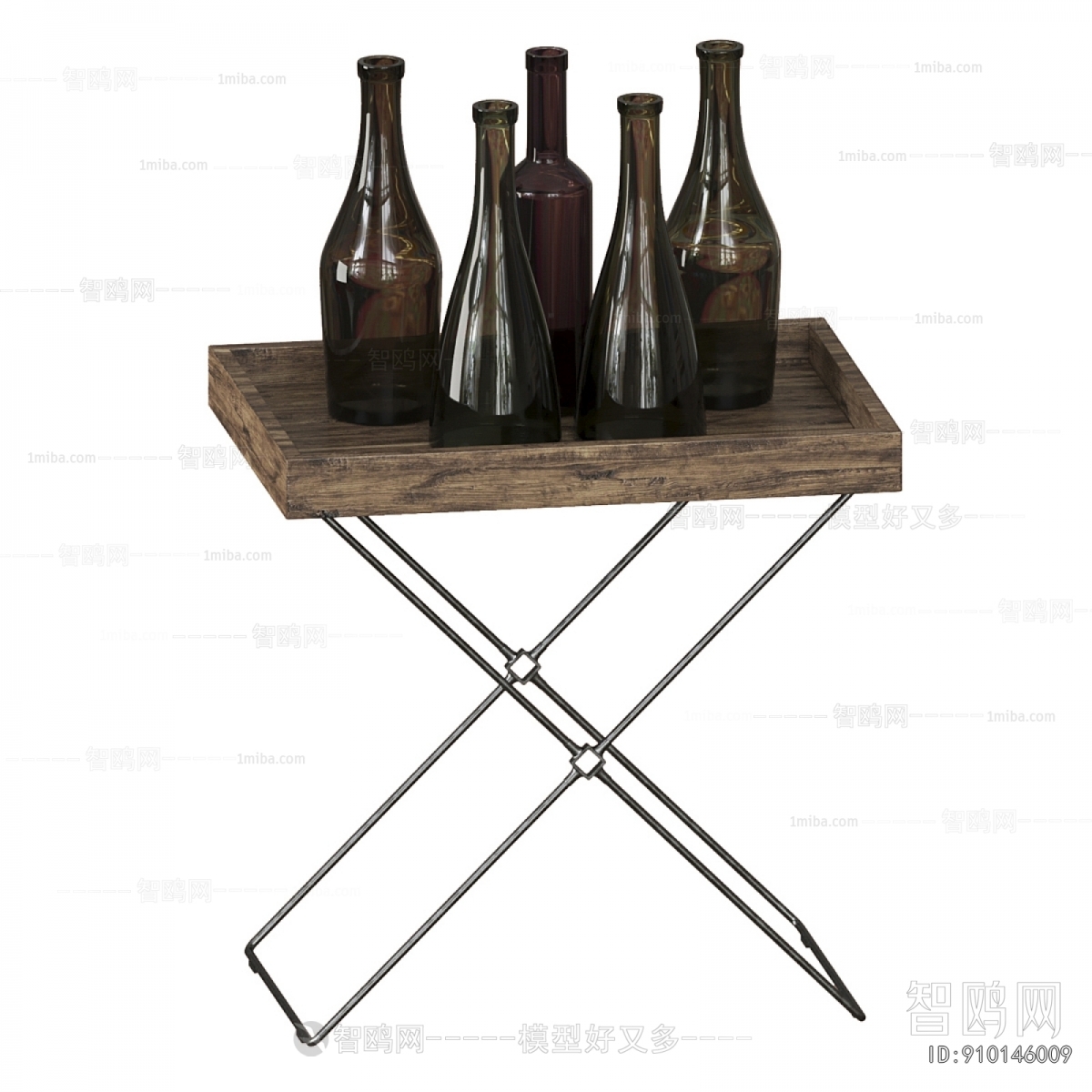 Wabi-sabi Style Side Table/corner Table