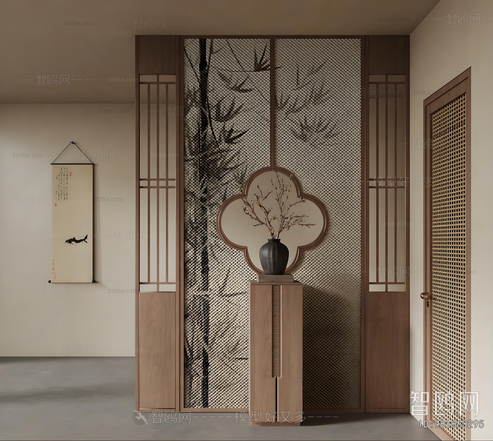 New Chinese Style Hallway