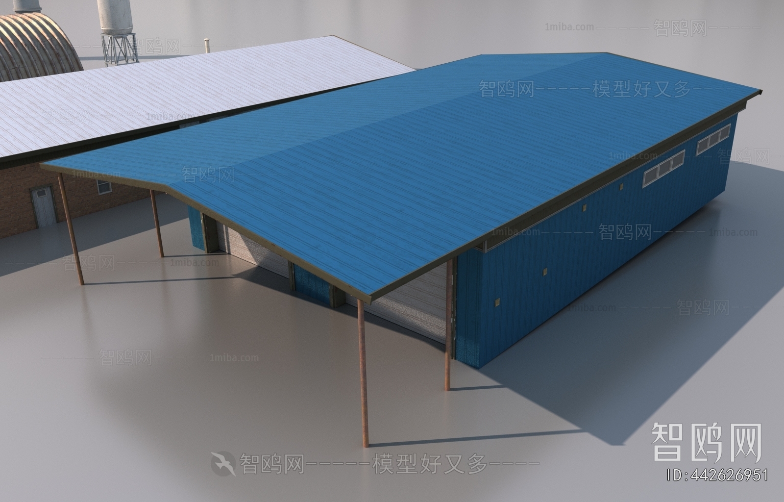 Modern Industrial Building