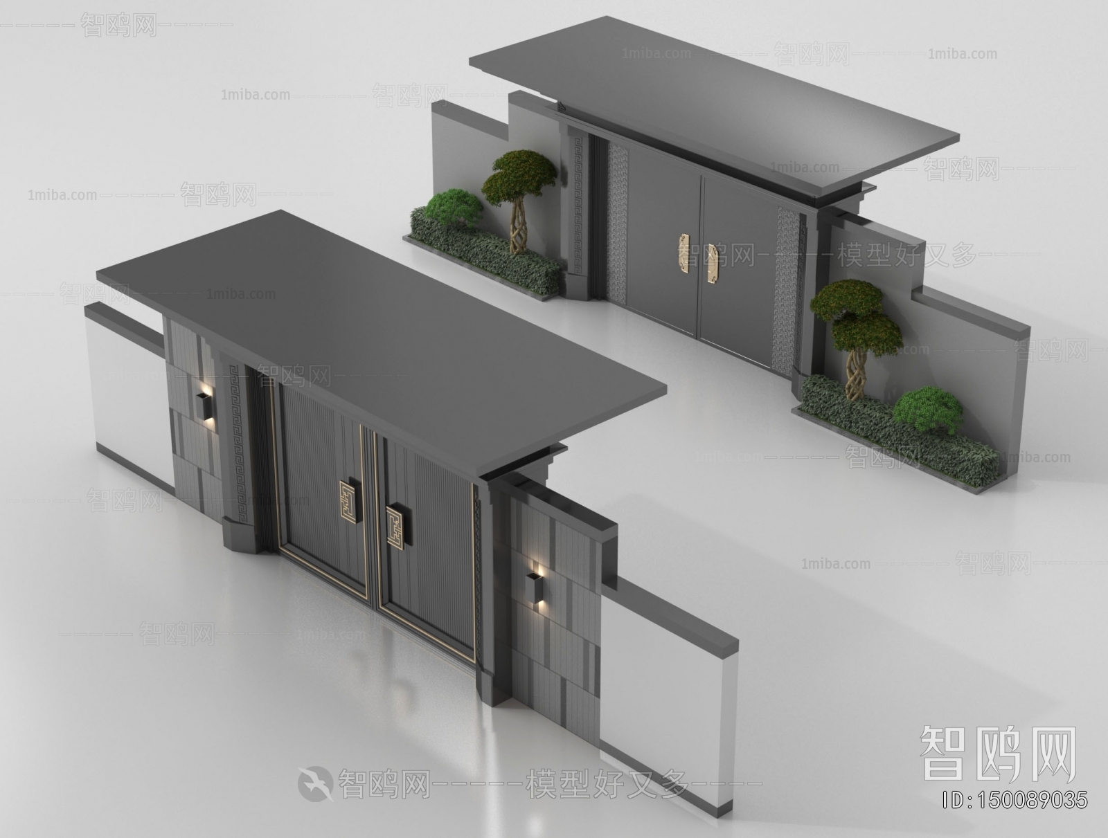 New Chinese Style Gate