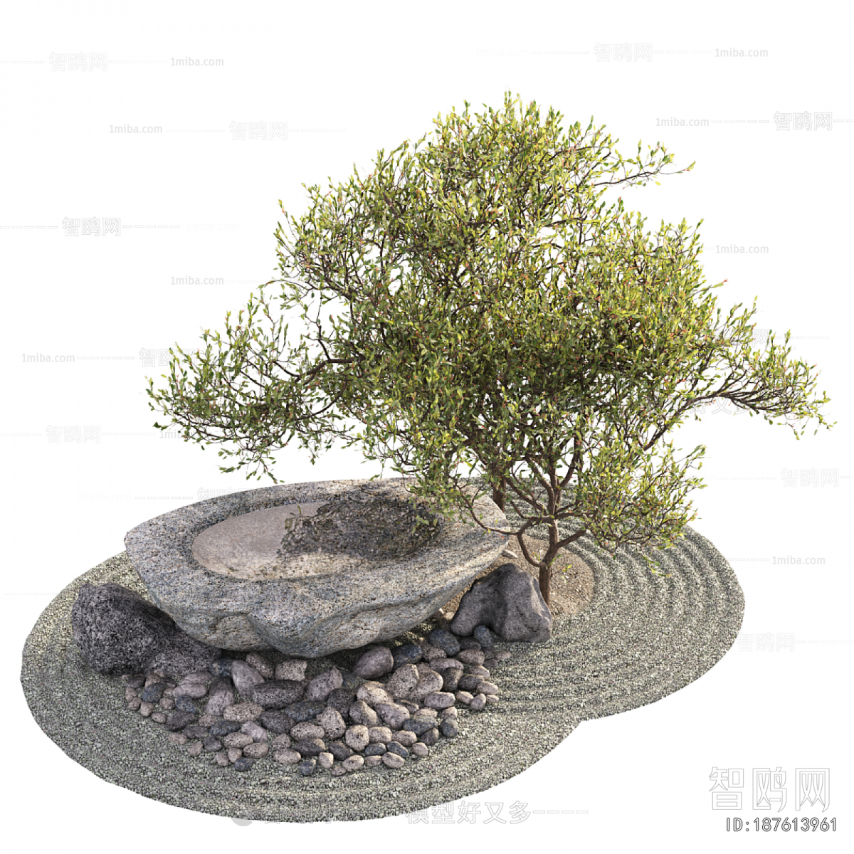 Modern Rockery Waterscape