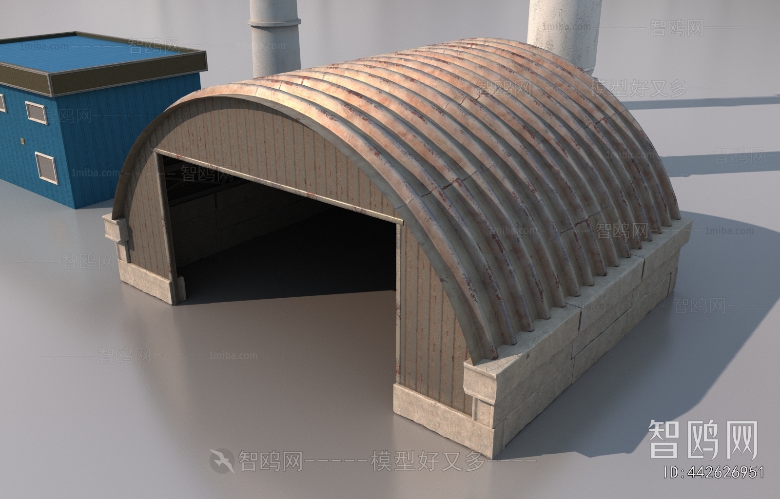 Modern Industrial Building