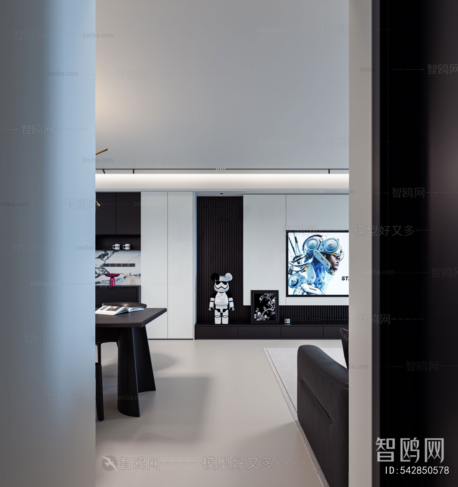 Modern A Living Room