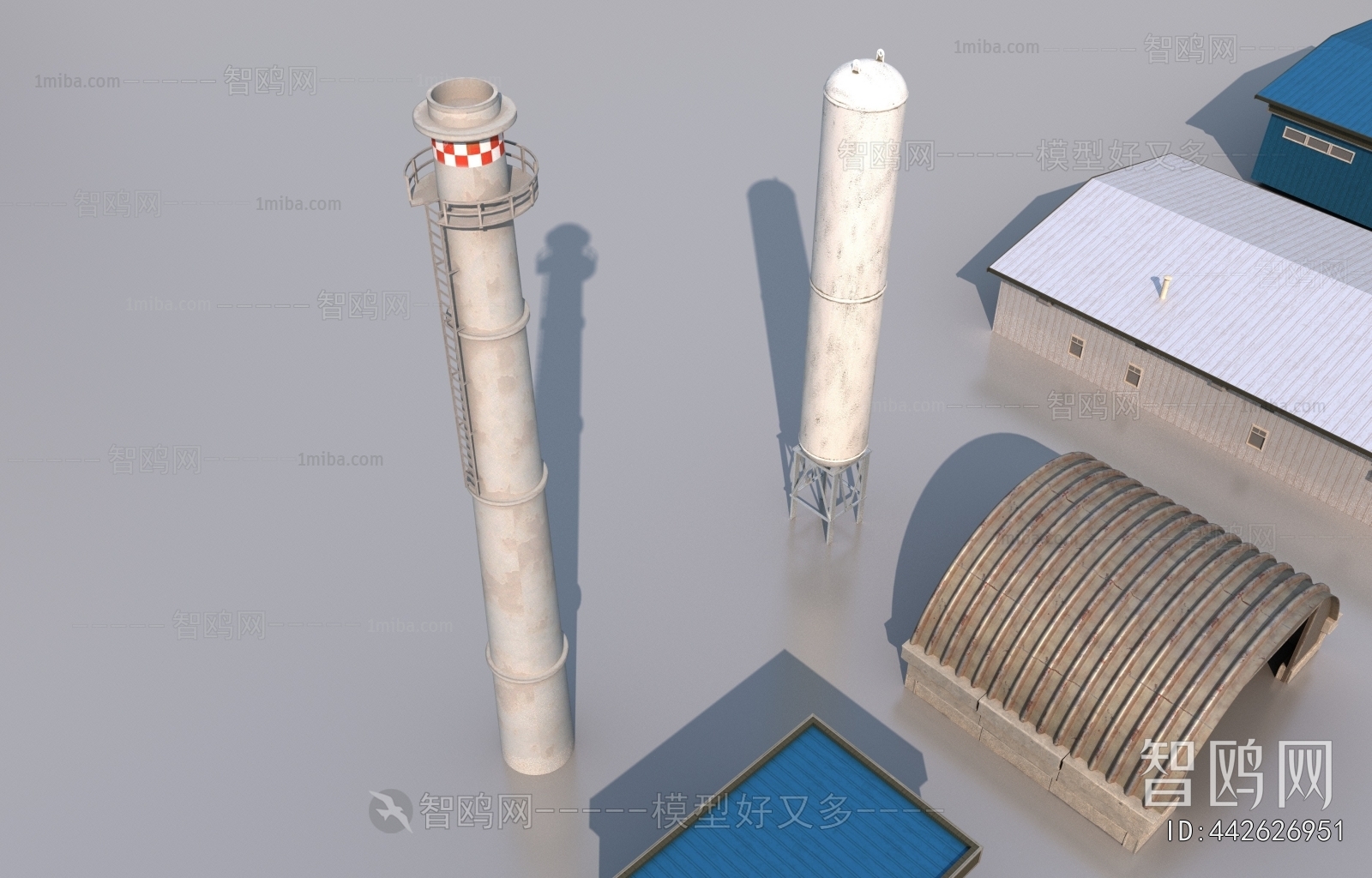 Modern Industrial Building