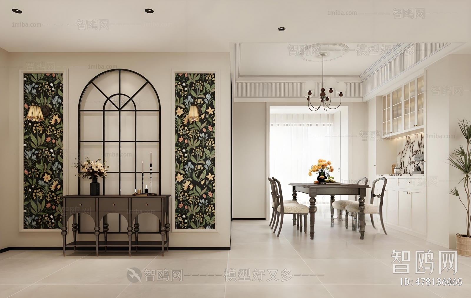 French Style Dining Room