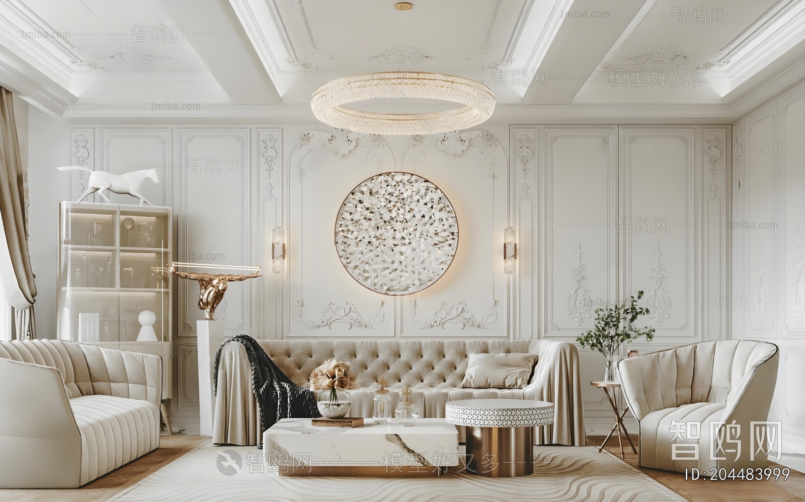 French Style A Living Room