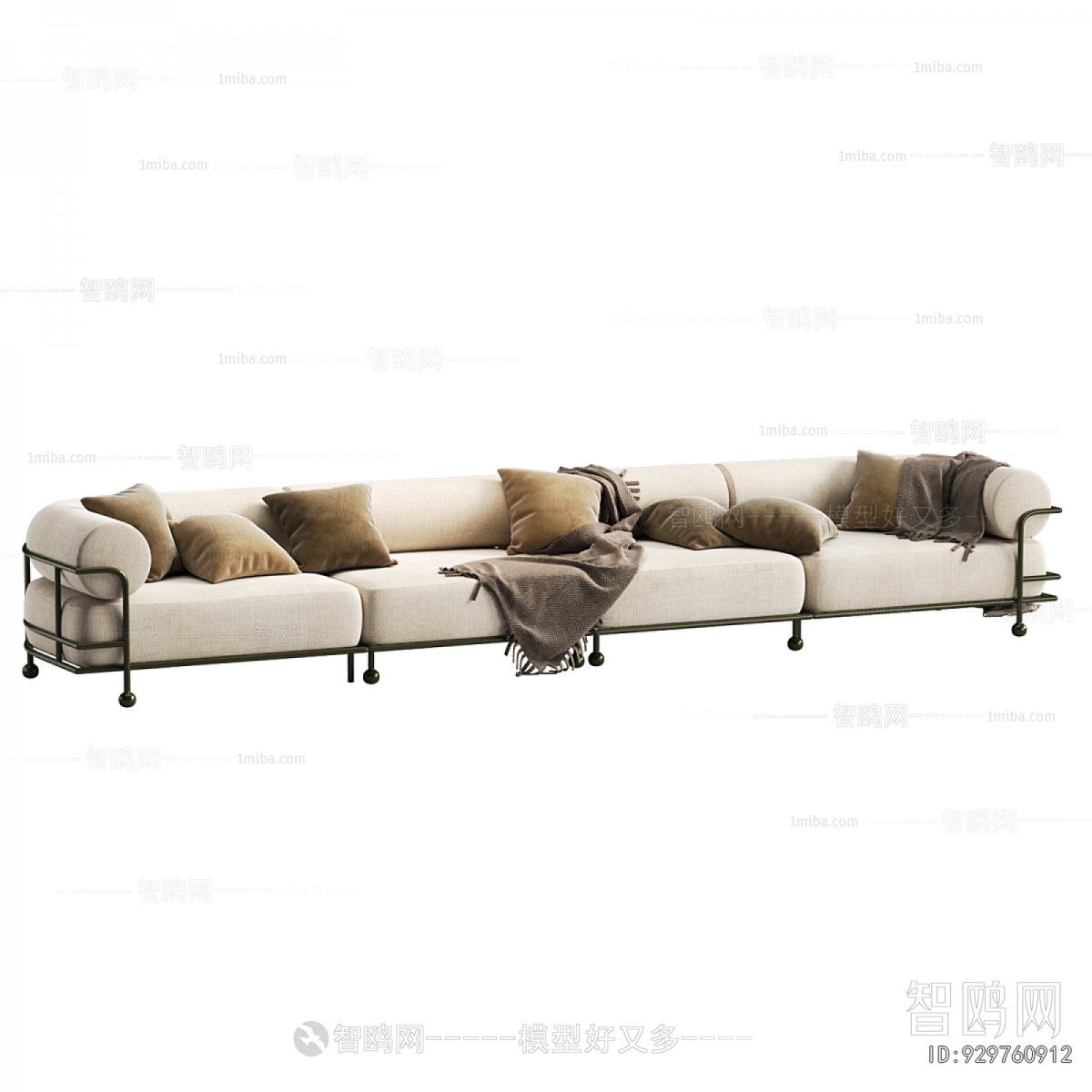 Modern Multi Person Sofa