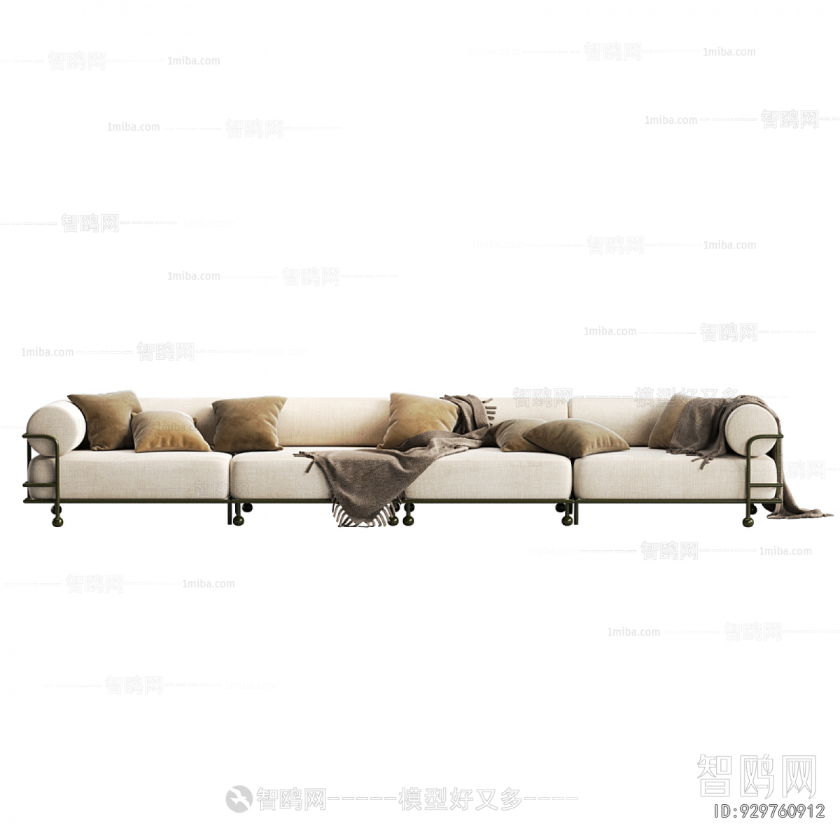 Modern Multi Person Sofa