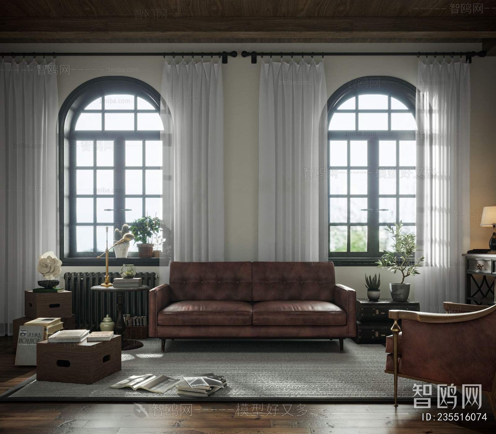 American Style A Living Room